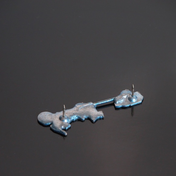 Biker Hat Lapel Pin Rally Wagon Motorcycle Trailer - Picture 2 of 2